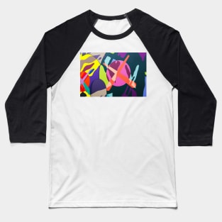 cool colorful canvas art for teenage rooms Baseball T-Shirt